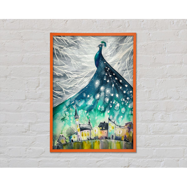 Ophelia And Co Peacock City Single Picture Frame Print Uk 2189